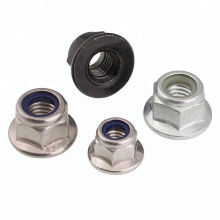 M8 Stainless Steel SS304 Hex Flange Lock Nut DIN6926